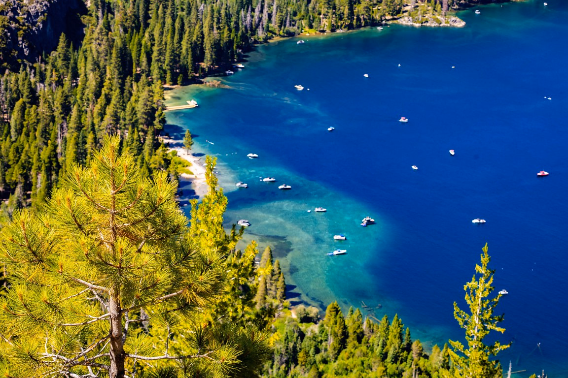 Emerald Bay on Lake Tahoe